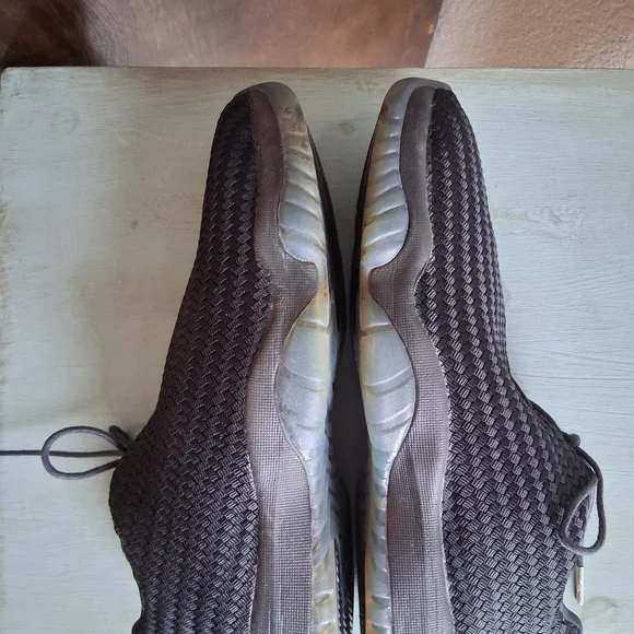 🔥 Nike Air Jordan Future Low "Gamma" Sneakers With Icy Blue Outsoles Sz.12 - Picture 8 of 12